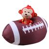Storage Bean Bag Chair 18 Inch Beanbag Cover with Zipper for Kids Plush Toys Game Play