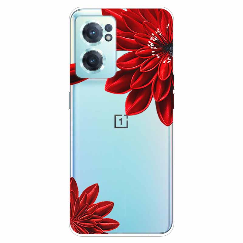 Phone Case For OnePlus Nord CE 2 5G Cover TPU Silicone Soft Cartoon Clear Case for One Plus 10 Pro / CE2 5G Transparent Coque