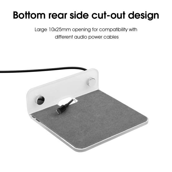 Wall Storage Rack Storage Acrylic Mini Multifunctional Items Smart Speaker Bedside Storage Holder