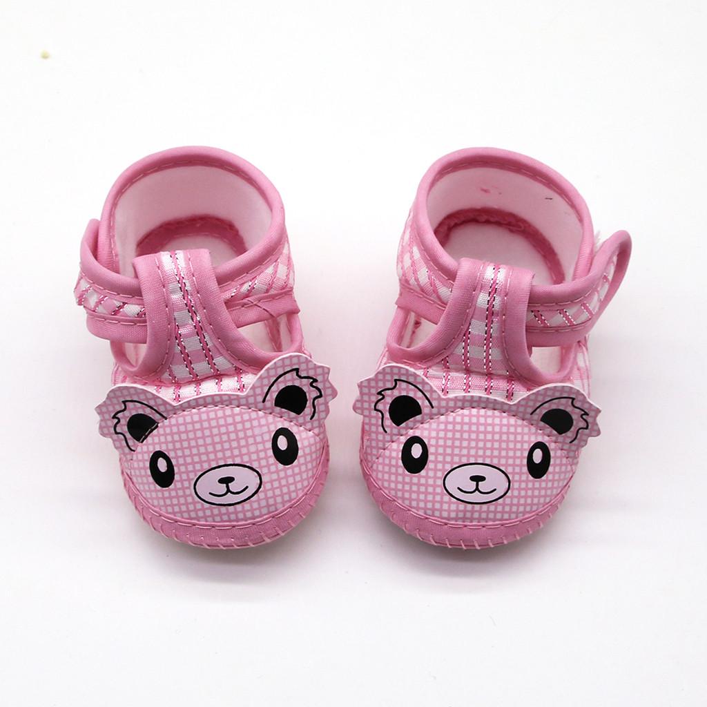 

Сандалии с мягкой подошвой для новорожденных девочек, одинарная обувь с героями мультфильмов Prewalker 13 розовый