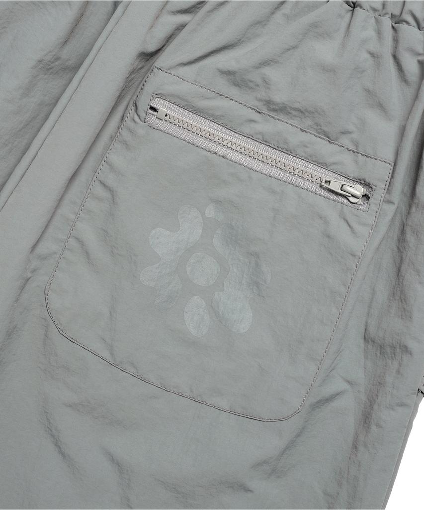Alijibi Nylon Utility Parachute Pants Gray