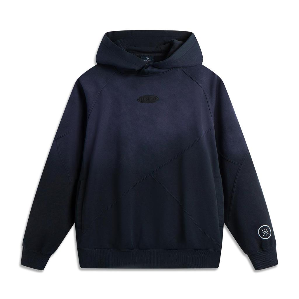 Li Ning Wade Serie Einfach Vielseitig Farbverlauf Locker Kapuzenpullover Herren Kapuzenpullover AWDV255-1