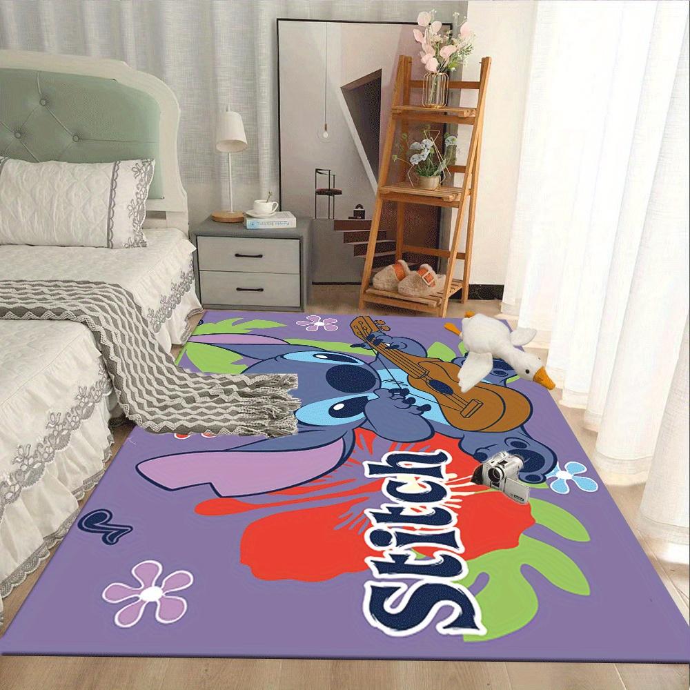 1 pezzo Lilo e Stitch-(13)_01 Tappeto Area Tappeto, Camera da Letto e Sala Giochi Durevole, Resistente alle Macchie e Facile Da Pulire, Soggiorno