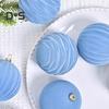 12Pcs Christmas Balls Decorations Shatterproof Velvet Ball Pendant Flocked Christmas Tree Hanging Ball Ornaments for Home Wedding Supplies