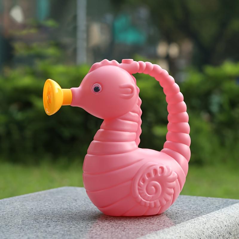 

Kids Watering Can For Toddler Flower Garden Sand Beach Toy Cartoon Seahorse Garden Tools For Boys Girls Outdoor Summer Gifts