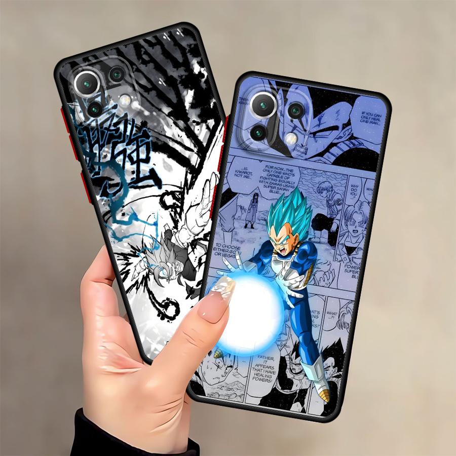 Dragon Ball Comic Vegeta Case for Xiaomi Mi 12T 11T 12x 10T 13 11 Lite 14 13 Pro Back Phone Cover