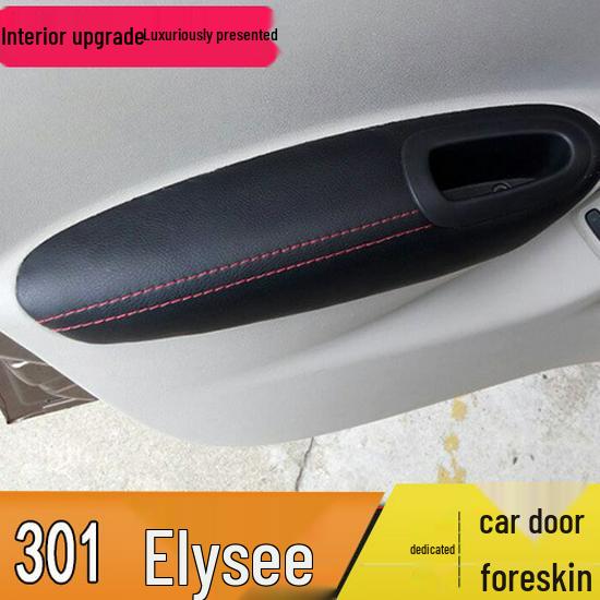 Leather Door Panel & Armrest Cover for Peugeot 301 & 2016 Citroen Elysee