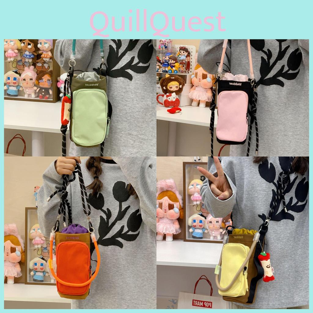 Polyester Crossbody Bag For Women And Men With Zipper Pocket For Outdoor Travel And Daily Use