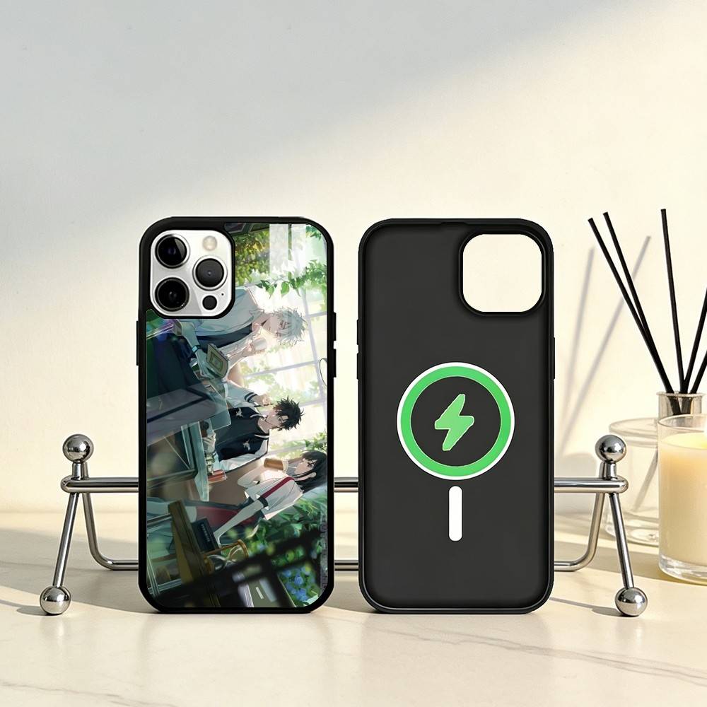 Link Click Handyhülle für iPhone 17, 16, 15, 14, 13, 12, 11 Plus, Pro Max Magnetisch für Magsafe Kabelloses Laden