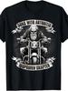 Retro Motorrad Biker T-Shirt Geeignet für Arthritis-Bewusstsein - Ibuprofen Chap