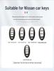 Key Cover for 14th Gen Dongfeng Nissan Sylphy, Qashqai, Teana, X-Trail, Tiida, Bluebird, and Murano
