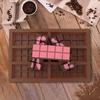 Chocolate bar molds - non-stick chocolate molds, food-grade silicone deep molds for Dubai pistachios, candies, snacks