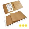 Desirable Eco-Friendly Unbleached Cooking Sheets, 200 Sheets, Made with Natural Materials, Unbleached Kraft Paper for Oven Baking, Cooking, Grilling,