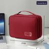 Triple-Layer Shockproof Portable Organizer for Cables, Earphones, Power Banks & Hard Drives