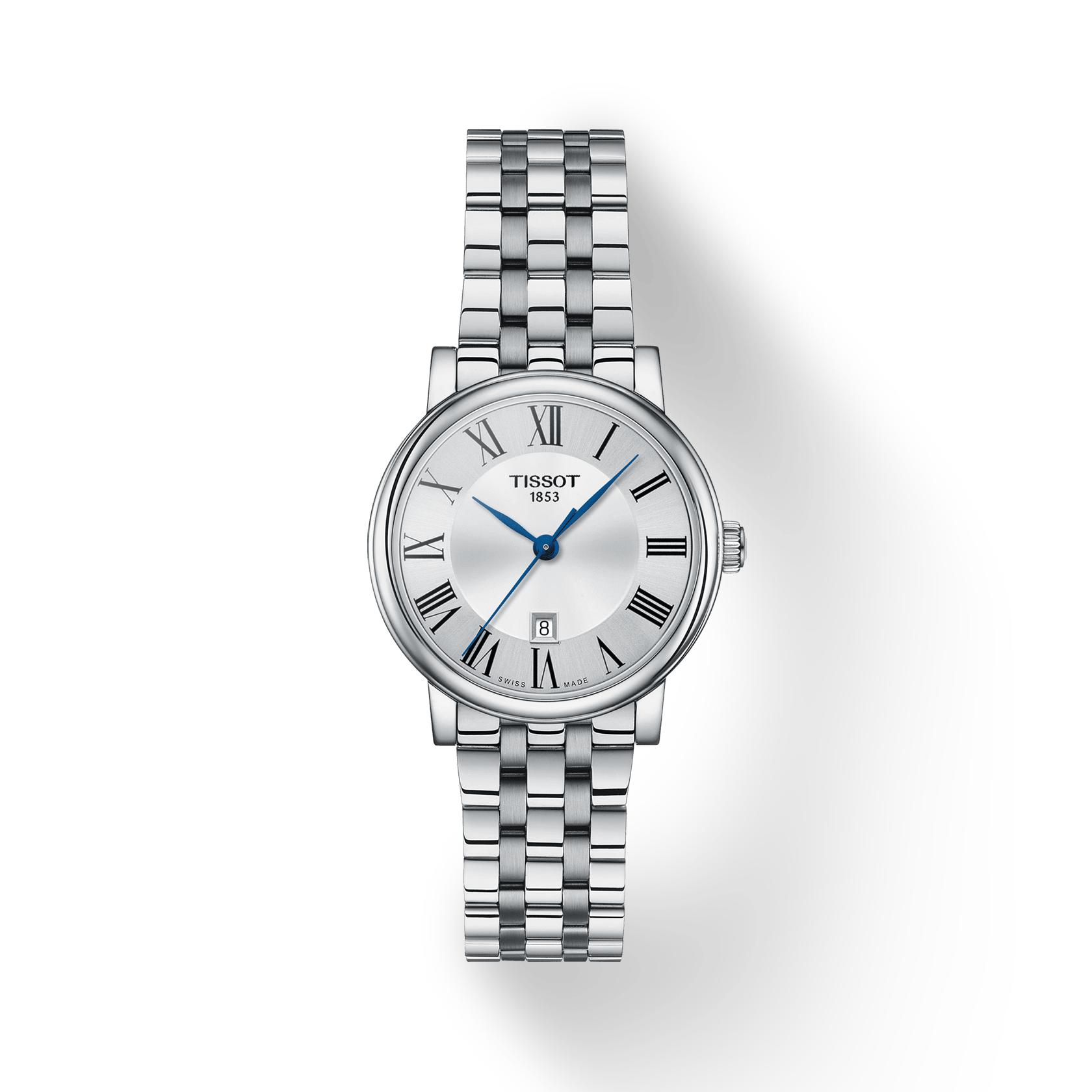 Tissot Stainless Steel silver Dial Men s Fashion Watch T122.210.11.033.00 серебряный