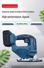 Makita-Style Rechargeable Handheld Woodworking Scroll Saw with Lithium Battery