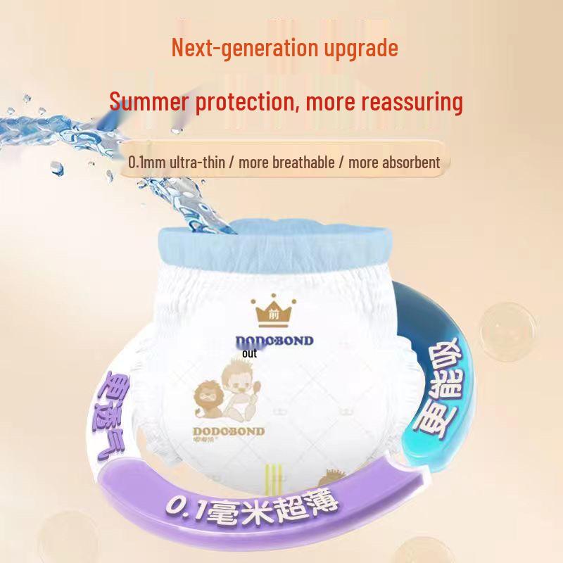 Duduxia Royal Ultra-Soft Breathable Bubble Waist Toddler Pull-Up Diapers XL (38 pants)