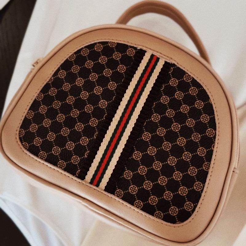 Flower Handbag, Large-capacity Messenger Bag, Women's Storage Bag