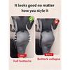 1 Pair Women Seamless High Waist Shaping, Butt Lifting & Tummy Control Padded Hip Breathable Daily Lingerie