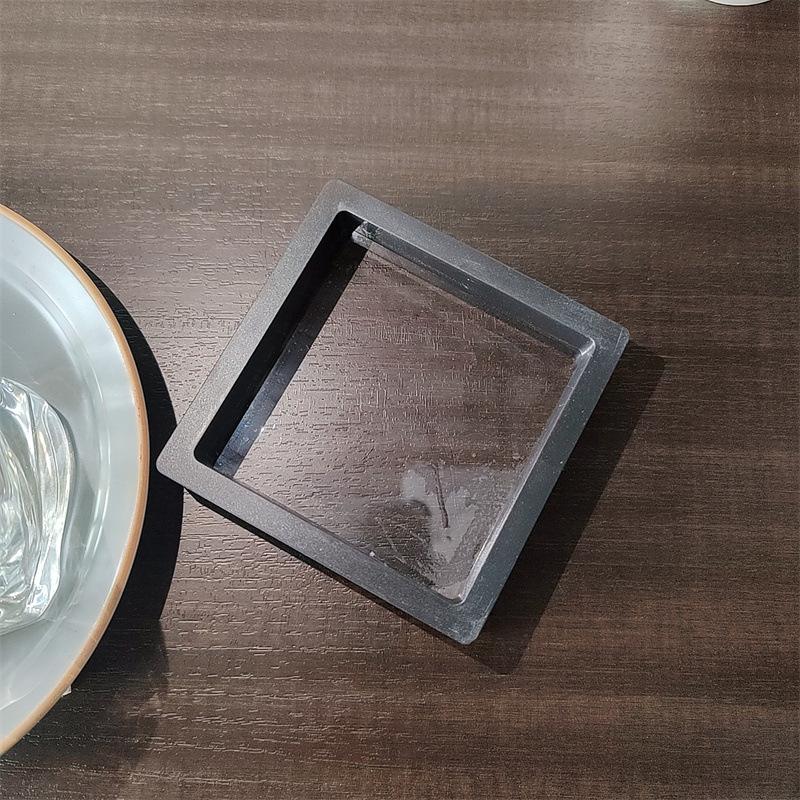 

Шкатулка для украшений Постепенная смена шкатулка Подарочная коробка для украшений Кольцо Коробка Браслет Серьги Ожерелье Big box 9 * 9-black * 7 * 7 * 3