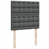 Enjoy a Restful Night S Sleep with This Ottoman Bed with Mattresses and LED Lighting In Dark Gray 180 X 200 Cm Fabric