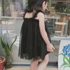 Kinderkleid Frühling Sommer Träger Kinderkleidung Baby Mädchen Kleidung Garn Ärmelloses Kleid Mädchen