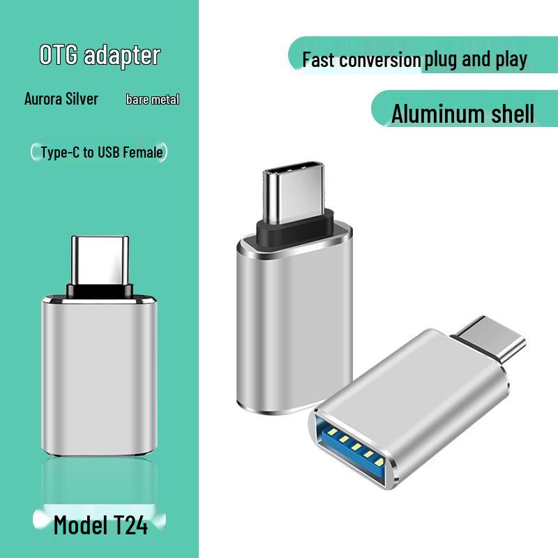 Adaptor OTG USB 3.0 la Type-C pentru telefoane Apple, Huawei, Xiaomi