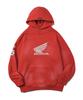Honda Damage Washing Hoodie_Red