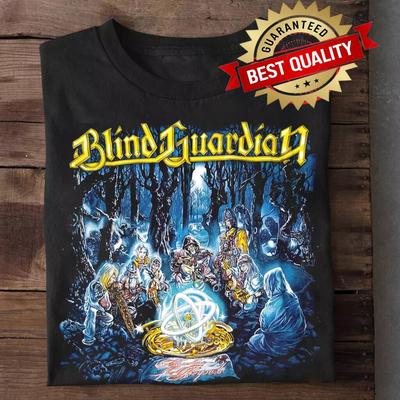 Blind Guardian Unisex Black Cotton  Full Size S-5XL SS443 Unisex T-Shirt