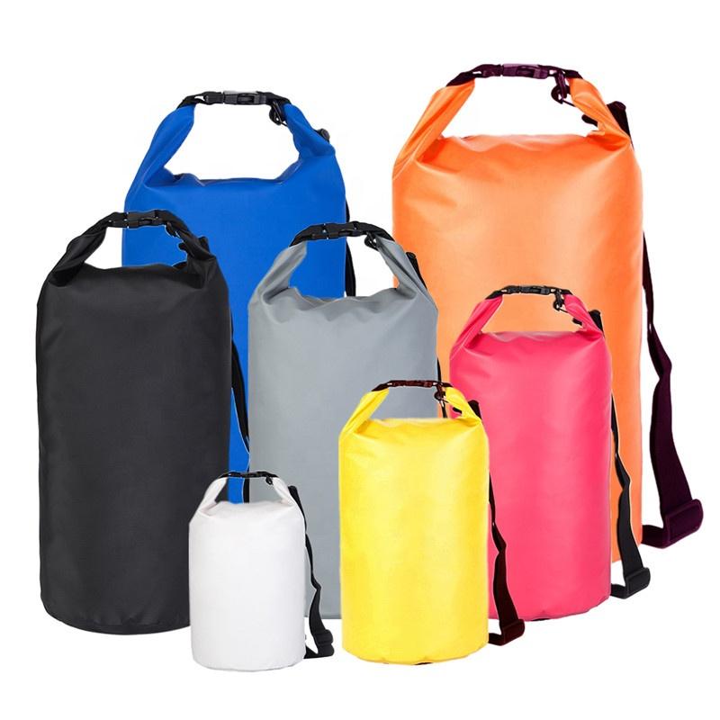 Factory Custom Logo Low Moq 2L 5L 10L 15L 20L 30L Pvc Waterproof Bag for Hiking