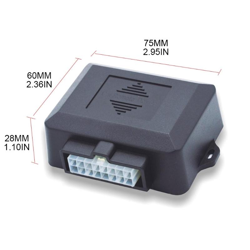 Automatic Car Window Lifter Closer Auto Accessories Universal Power Window Door Closing Module for 4 Doors Alarm System
