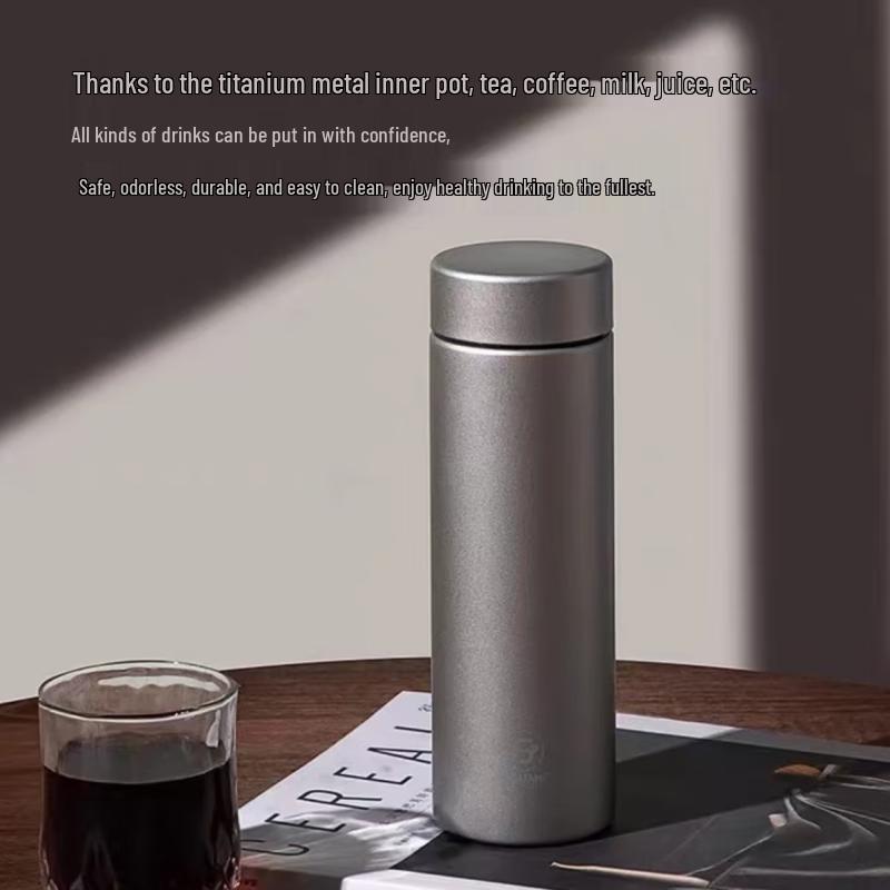 Fuguang Pure Titanium Thermal Mug with Tea Infuser