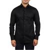 Emporio Armani Solid Color Casual Polo Long Sleeve Shirt Men shirts Black 6L1C86-1N8JZ-F003