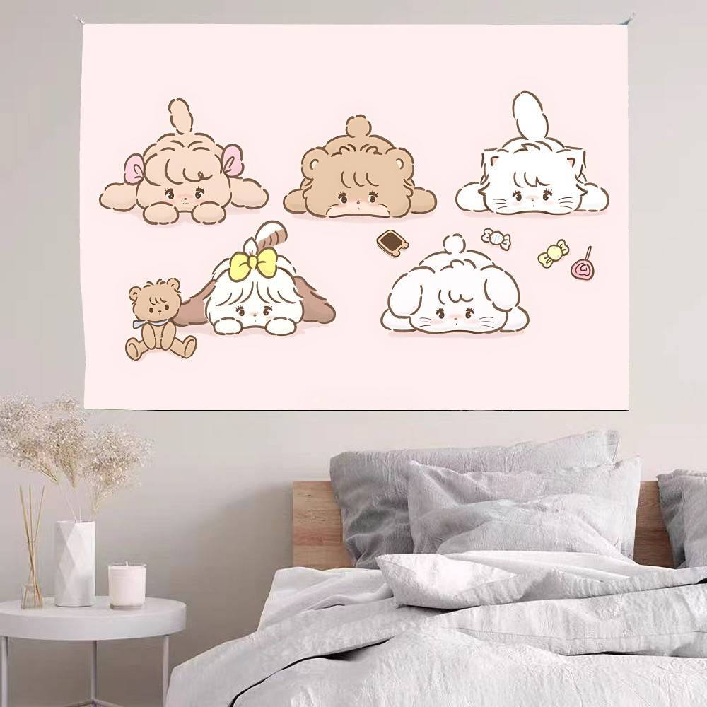 MMikko CCharacters Tapestry Customizable Tapestries Of Various Styleswall Hangings Celebrity Photo Printingwall Hangings