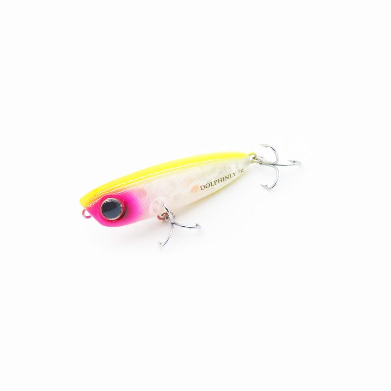 Micro-thing Character Dog Lure: Water-Spirit Small Pencil Popper for Red-Eye Trevally Fishing.