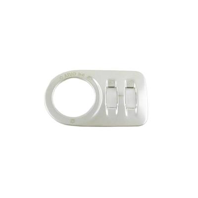 Stainless Silver For Chevrolet Cruze 2016 2017 2018 Car Headlamps Adjustment Switch Frame Decor Sticker Cover Trim