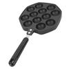 Takoyaki Pan 12 Molds Takoyaki Maker Skillet Aluminum Alloy Nonstick Grill Pan Cooking Plate for Octopus Balls Pancake