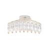 11CM Dragon Bone Hair Claw Clip Matte PS Plastic Hair Claw for Women Girls Non Slip Hair Accessories