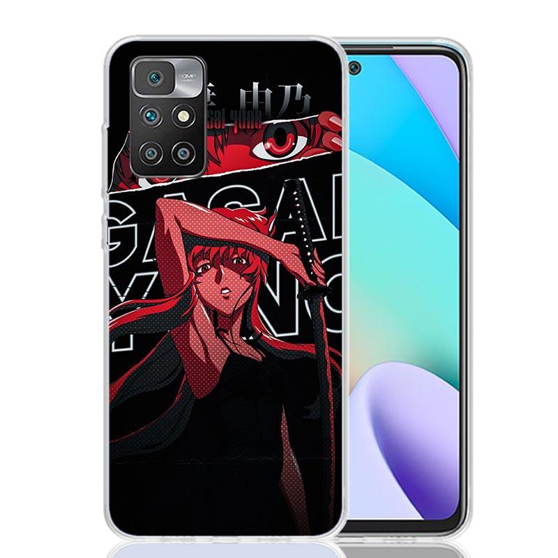 Mirai Nikki Gasai Yuno Anime Phone Case For Xiaomi Redmi 12C 13C 14C 12 13 10 10A 10C 9 9A 9C 9T 8 8A 7 7A 6 6A K70 K60 K40 K20