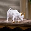 12.97 Cm Bull Statue for Home, Office, or Gift, Elegant Desk Ornament for Motivation and Success, Perfect for Modern Decor, Feng Shui