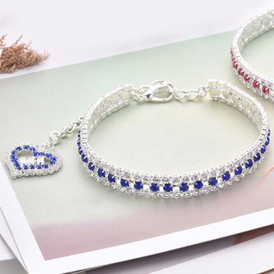 Stylish Anti-fade Lightweight Pet Necklace Dog Fine Workmanship Bling Collars Glitter Cat Decor