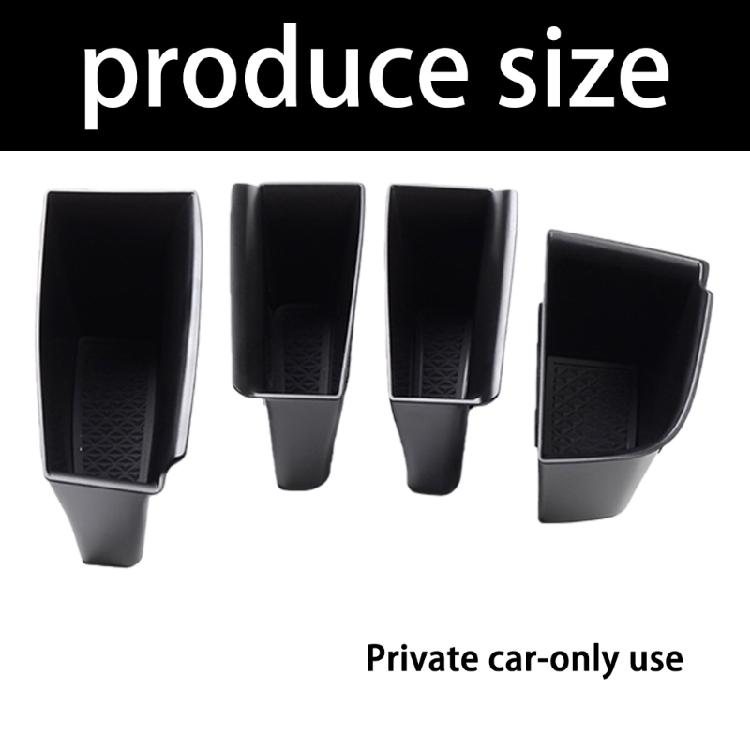 Automobile Side Panel Organizers Convenient Vehicle Door Pocket Expansion Pair for Auto CX30 Left Hand Drive Version