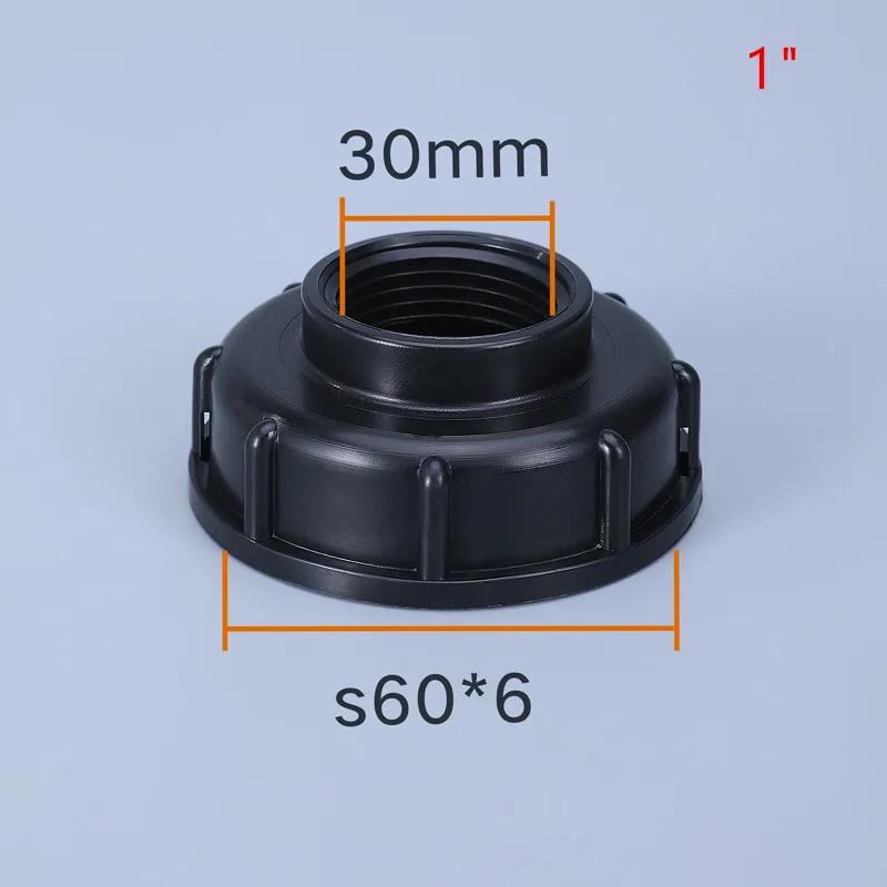 

S60x6 Coarse Thread IBC Tank Tap Connecter X 1/2 3/4 Water Coupling Adapter 1000L Garden Home Replacement Valve Fitting