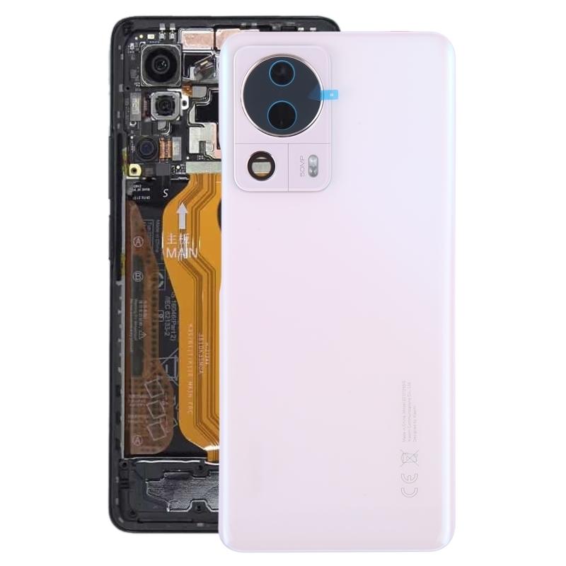Battery Back Cover for Xiaomi 12 Lite NE Phone Rear Housing Case Replacement