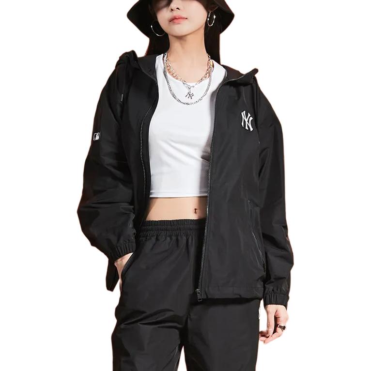 MLB Jackets Unisex Black Hooded Moderate Other 3AWJB5124-50BKS