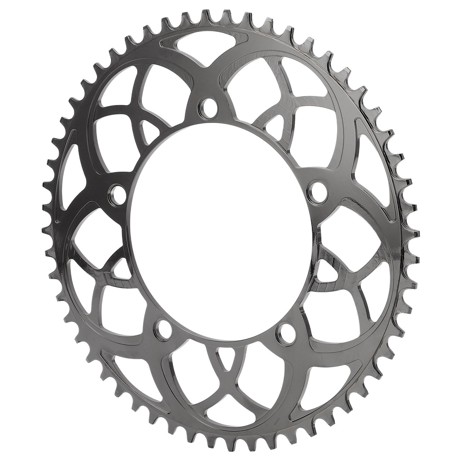 BOLANY 56T Bicycle Chain Wheel Load Reduction 130BCD Positive and Negative Tooth Disc ChainringBlack чёрный
