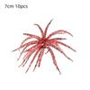 10Pcs TPE Sea Urchin Fishing Lures 4/7cm Soft Silicone Lifelike Baits for Saltwater Bream Offshore Fishing