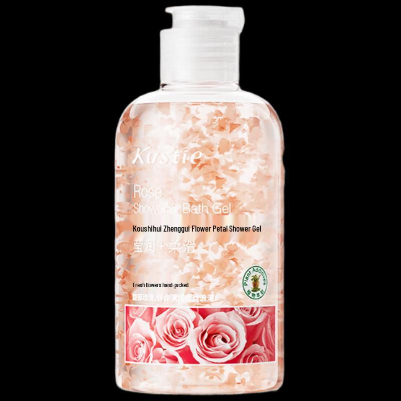 Kustie Rose Petal Shower Gel