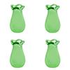 4pcs Cats Whisker Collector Glass Container Miniature Plant Jars Pet Furs Organizers Decorative Home Accessory