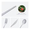 Boundless Voyage Titanium Camp Cutlery Set Chopsticks Spoon Fork Knife Lightweight Sturdy Compact Cookware Solo Camping Outdoor Camping Equipment